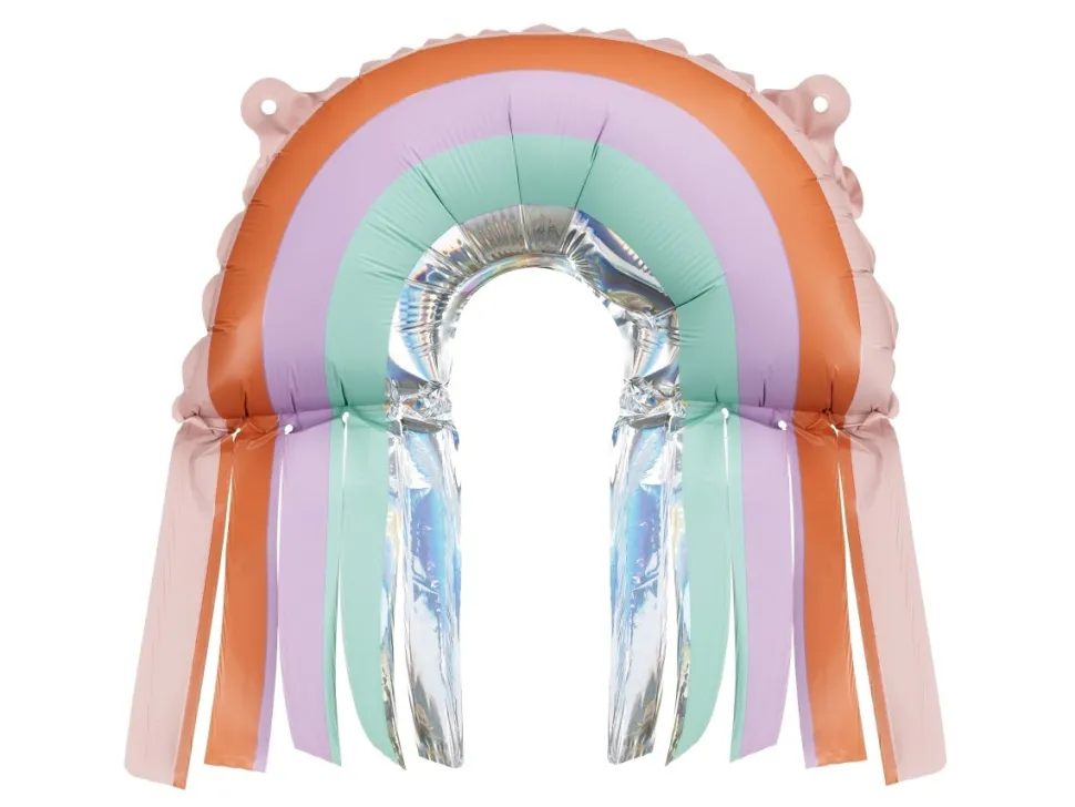 Regenboog Ballon Leeg 41cm