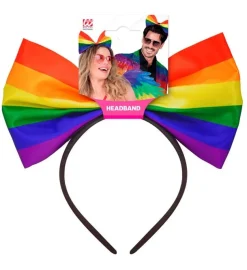Regenboog Haarband Strik