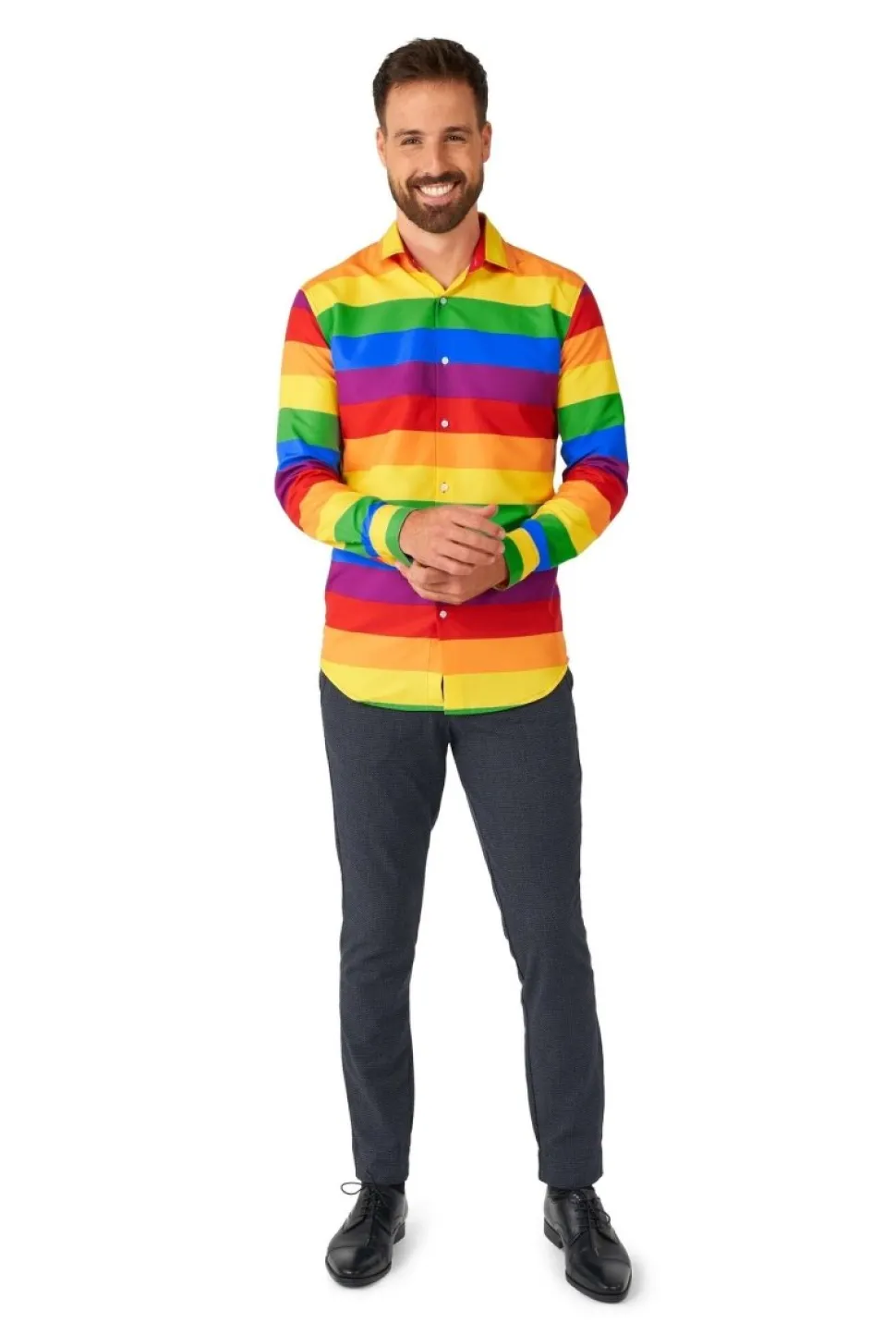Regenboog Overhemd Heren Suitmeister