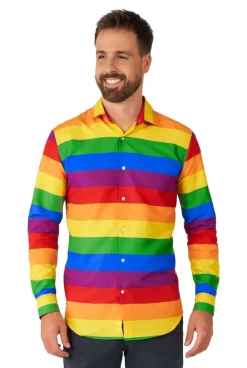 Regenboog Overhemd Heren Suitmeister