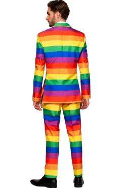 Regenboog Pak Heren Suitmeister
