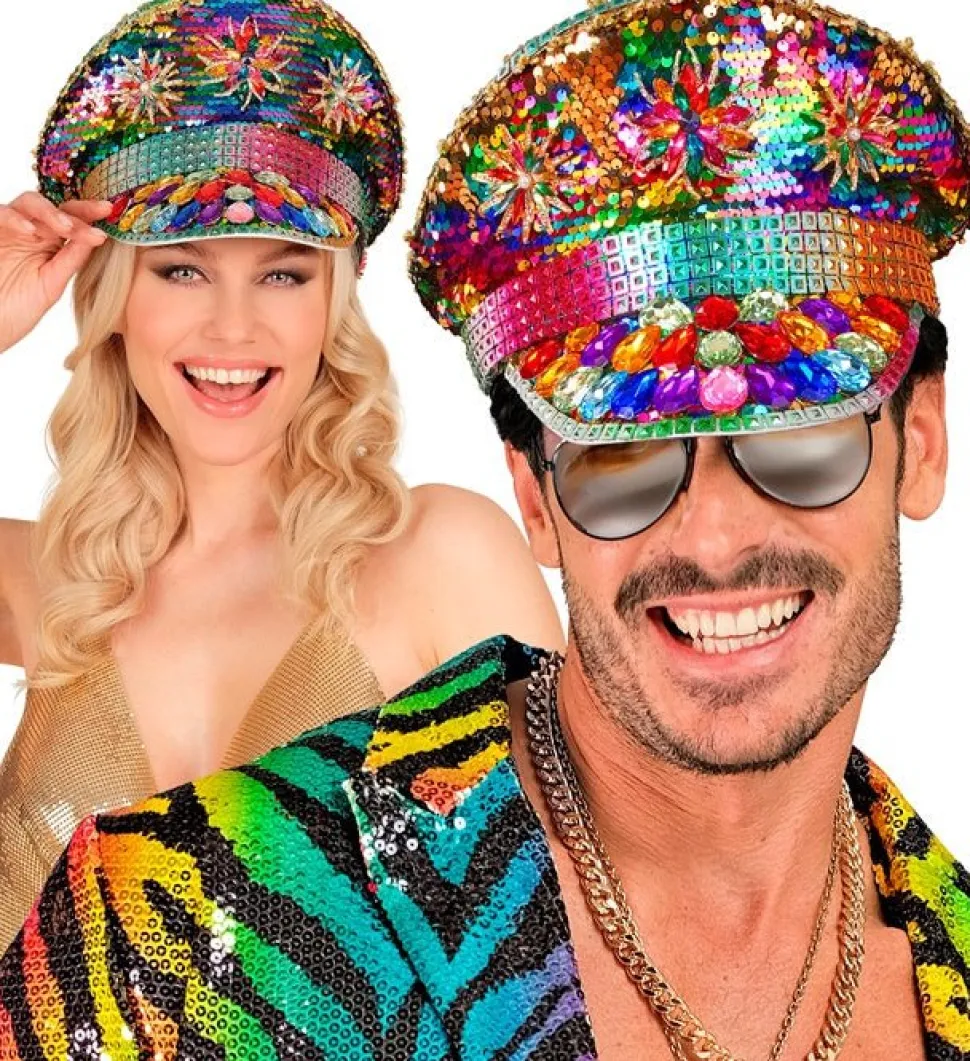 Regenboog Pet Pailletten