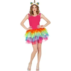 Regenboog Tutu Dames 45cm