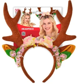 Rendier Haarband Bruin