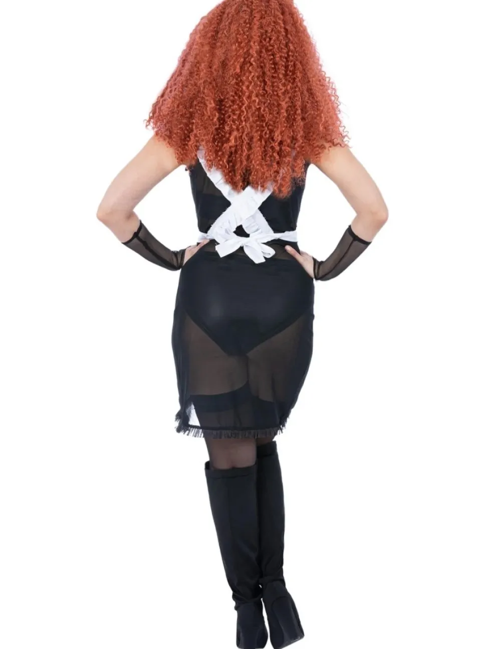 Rocky Horror Jurk Wit Zwart Dames Magenta