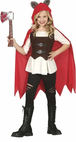 Roodkapje Halloween Kostuum Meisje