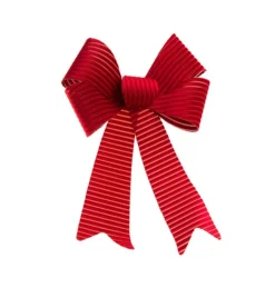 Rood Strik Gestreept 39cm