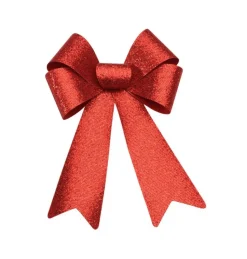 Rood Strik Glitters 39cm