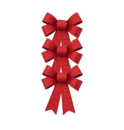 Rood Strik Glitters Strepen 10cm 3st