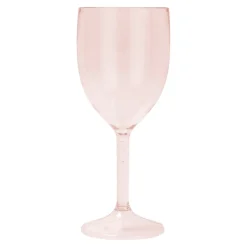 Rose Gouden Wijnglas Plastic 300ml 2st