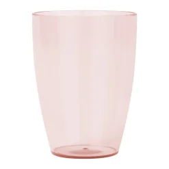 Roze Beker Plastic 400ml 2st