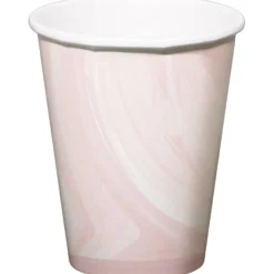 Roze Bekers Marmer 250ml 6st