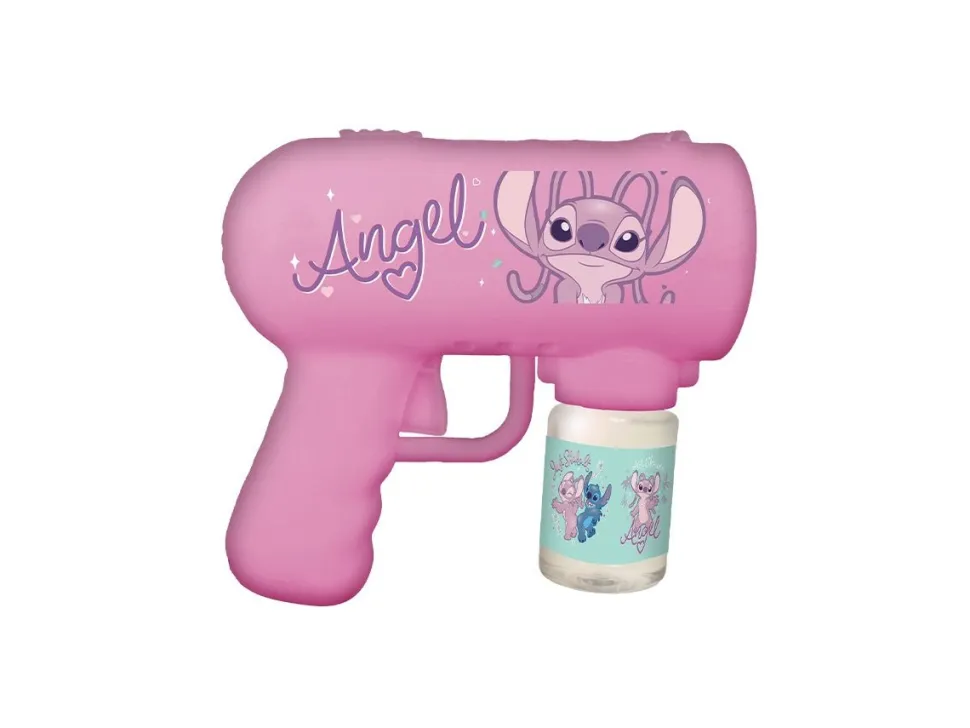 Roze Bellenblaas Pistool Angel