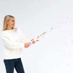 Roze Confetti Kanon 60cm