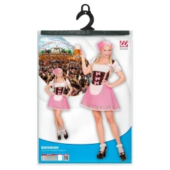 Roze Dirndl Jurk Oktoberfest Dames