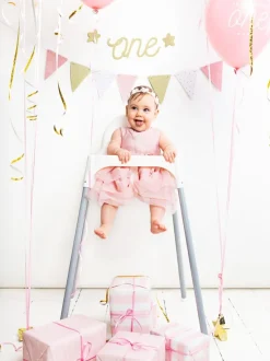 Roze Gouden Slingers 1,3m