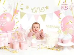 Roze Gouden Slingers 1,3m