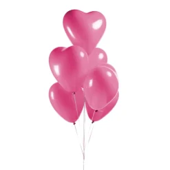 Roze Hartjes Ballonnen 30,5cm 100st