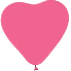 Roze Hartjes Ballonnen 30cm 6st
