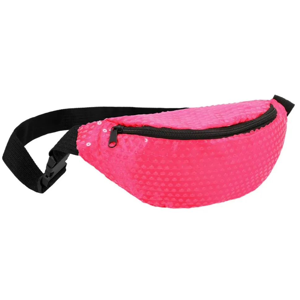 Roze Heuptasje Pailletten