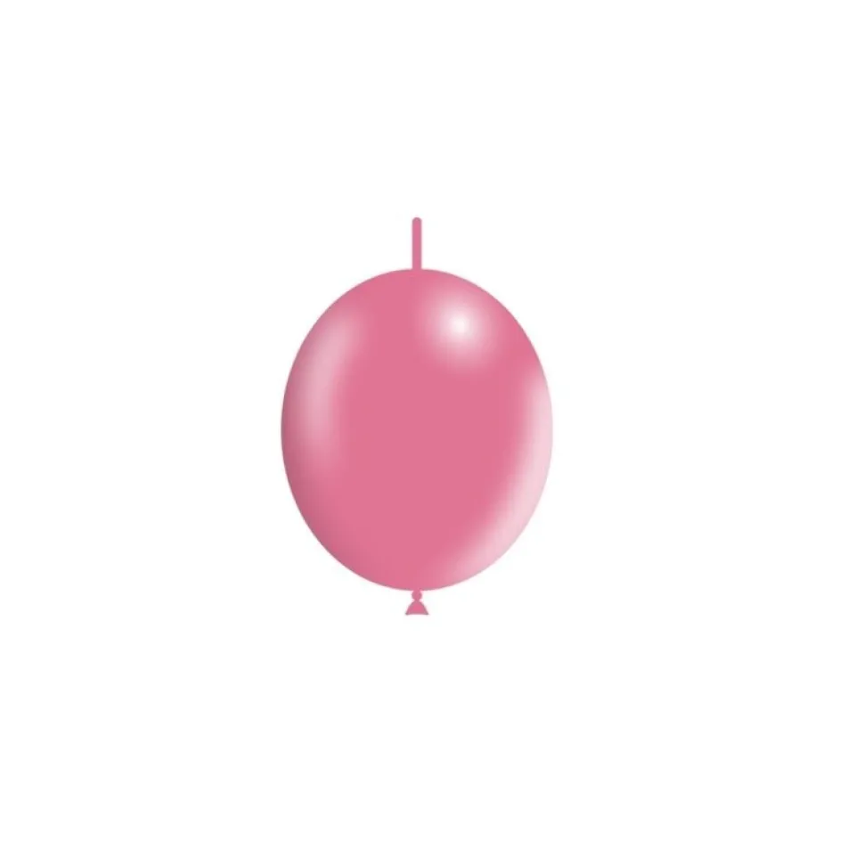 Roze Knoopballonnen 15cm 100st