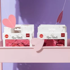 Roze Rozenblaadjes 144st