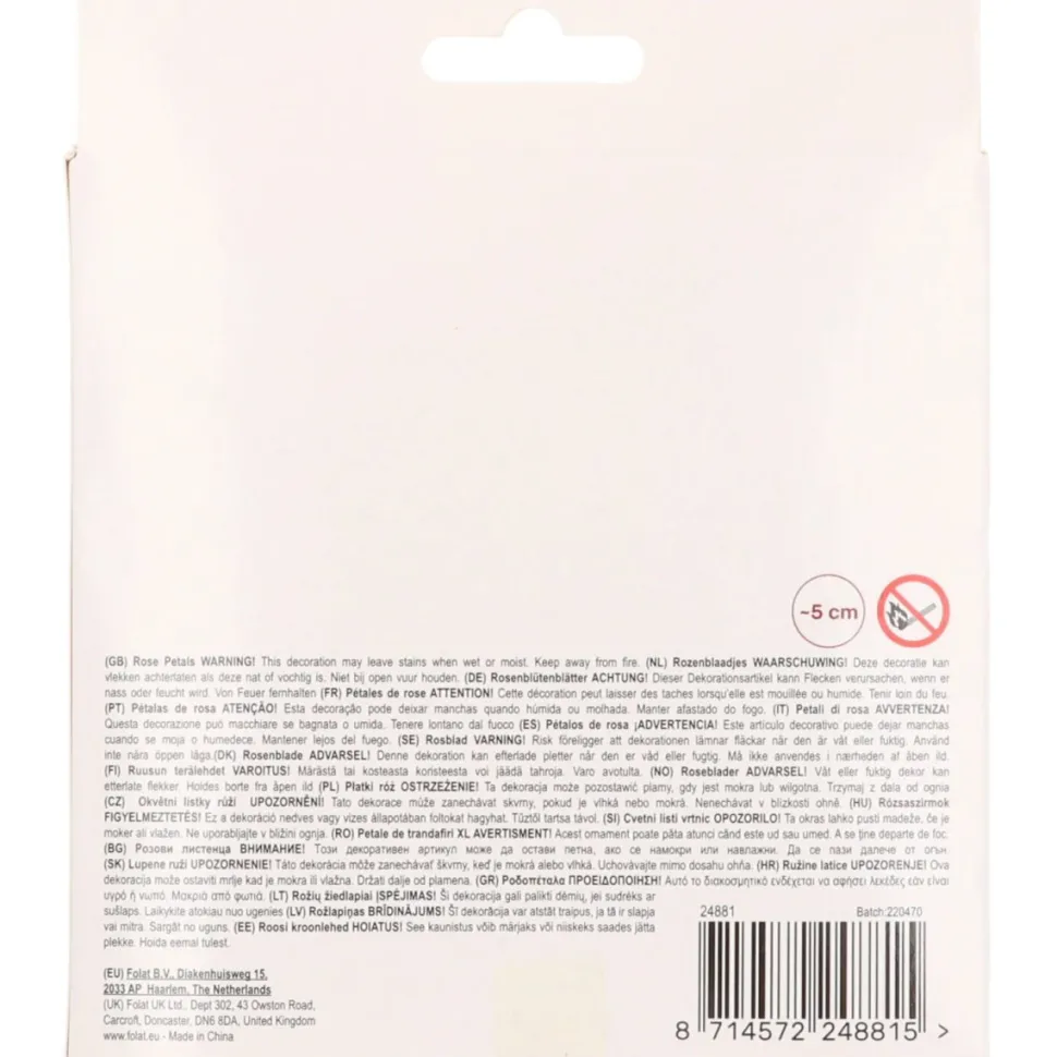 Roze Rozenblaadjes 144st