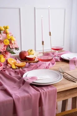 Roze Tafelloper 5m