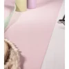Roze Tafelloper Velvet 3m