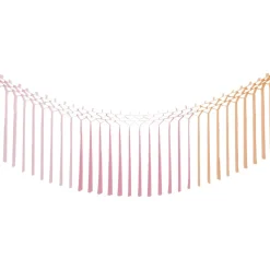 Roze Tassel Slinger Macrame 1,8m