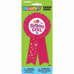 Rozet Birthday Girl 14cm