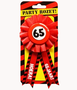 Rozet Hoera 65 Jaar Hoera