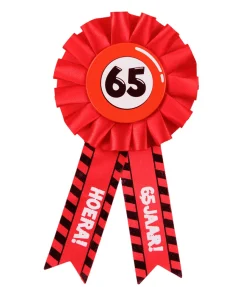 Rozet Hoera 65 Jaar Hoera