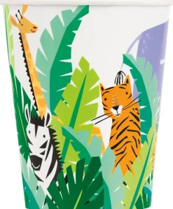 Safari Bekers Papier 266ml 8st