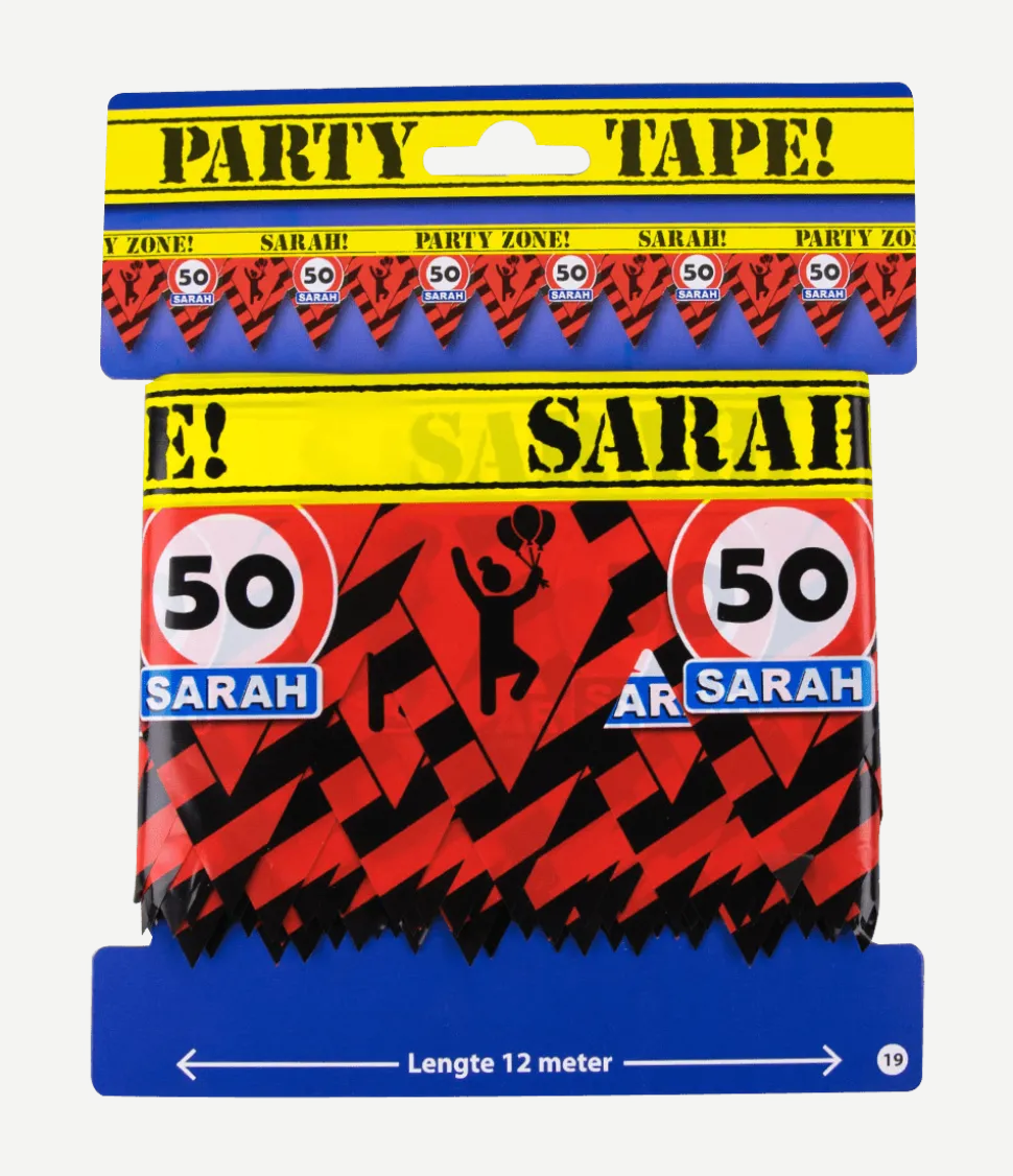 Sarah Afzetlint 50 jaar Verkeersbord 12m