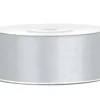 Satijn Lint Zilver 25mm 25m
