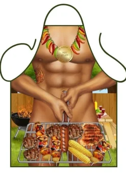 Schort Barbecue Man