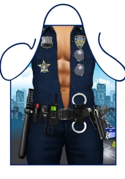 Schort Politie Man