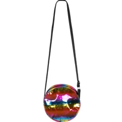 Schoudertasje Holografisch Regenboog 20cm