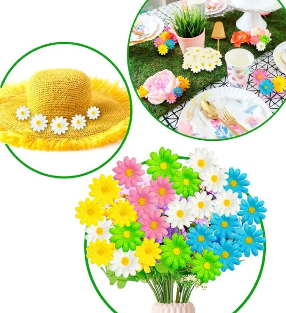Set Van 20 Decoratieve Madeliefjes