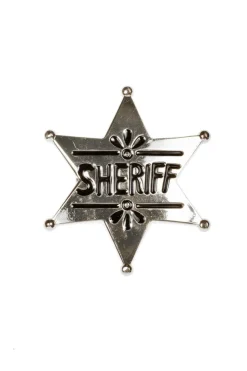 Sherrif Badge Zilver