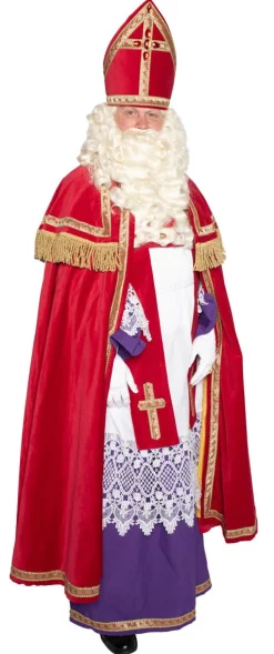Sinterklaaspak Katoen Fluweel 4 delig