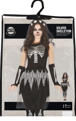 Skelet Halloween Kostuum Dames