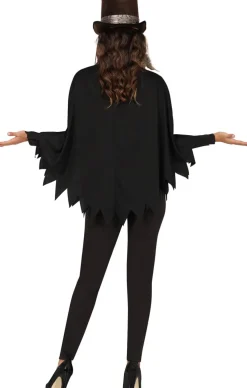 Skelet Poncho Zwart