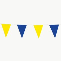 Slinger Blauw Geel 10m