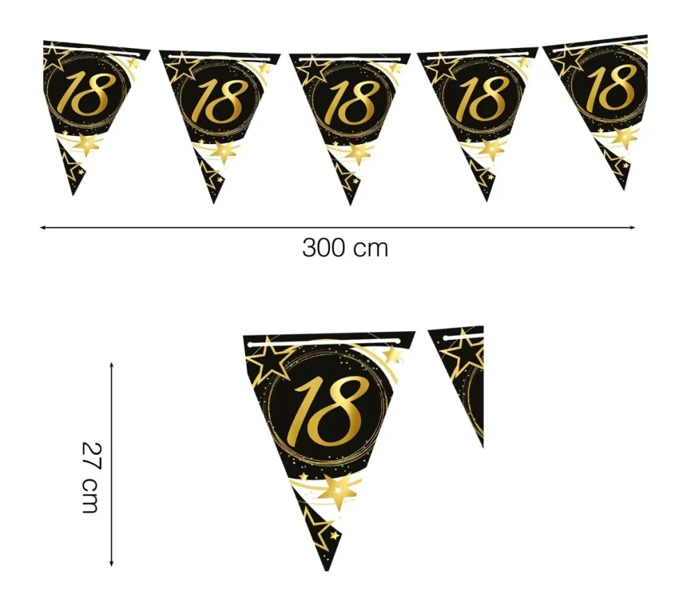 Slinger 18 Jaar Papier 3m
