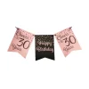Slinger 30 Jaar Roze Zwart 6m