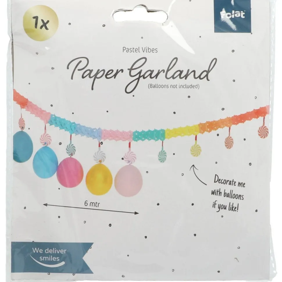Slinger Onderhangers Pastel 6m