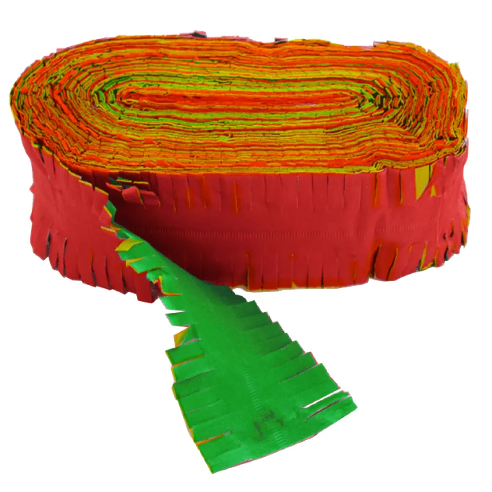 Slinger Rood/Groen/Geel Brandvertragend 24m