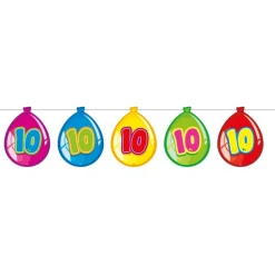Slingers 10 Jaar Ballonnen 10m